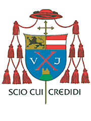Wappen von Weihbischof Andreas Laun, Erzdiözese Salzburg