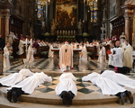 Prostratio, Priesterweihe
