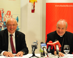 Pressekonferenz Kardinal Schönborn und Bischof Bünker / epd / Marco Uschmann