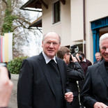 Bischof Alois Schwarz (Klagenfurt), Weihbischof Franz Lackner (Graz-Seckau)