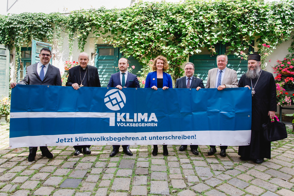 Religionsvertreter für Klimavolksbegehren / © Ines Futternknecht