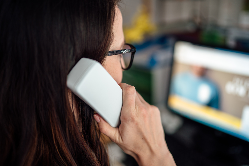 Corona-Nothilfe-Hotline der Caritas / Daniel Gollner Telefonseelsorge Beratung