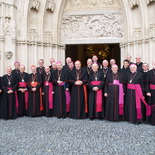 gemeinsames Gruppenbild der Slowenischen und der Österreichsichen Bischofskonferenz