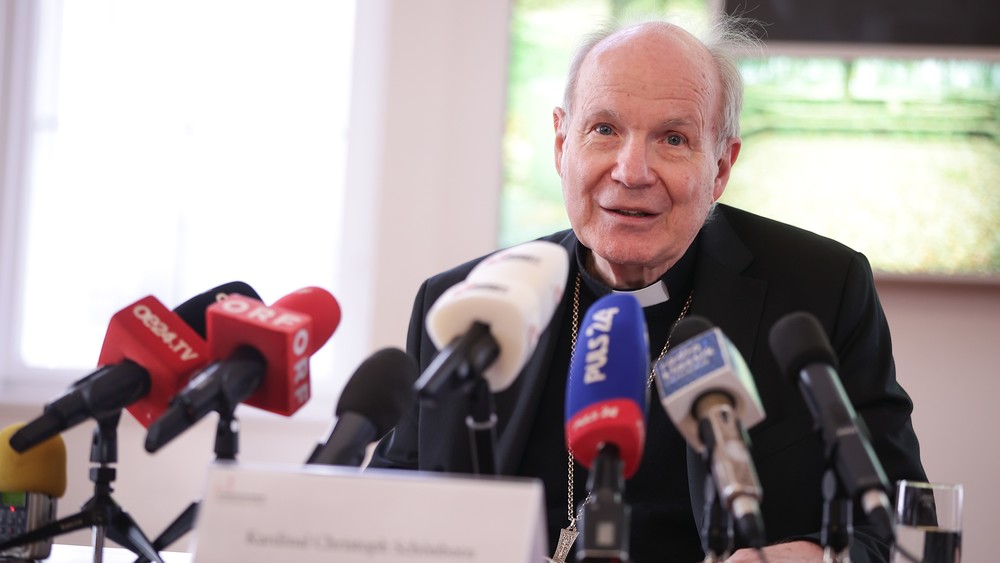 Pressegespräch zu neuem Papst Leo XIV. mit Kardinal Schönborn / Erzdiözese Wien/Schönlaub Schönborn: Welt braucht nichts mehr als einen Friedenspapst