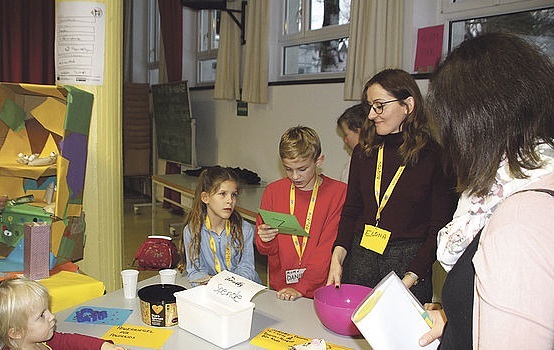 EU-Schulprojekt an der Volksschule der Franziskanerinnen. / RB/ihi