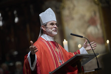 Erzbischof Josef Grünwidl im Stephansdom