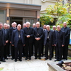Die Mitglieder der Österr. Bischofskonferenz bei ihrem Tagungsort in Brüssel in den Räumen der ComECE