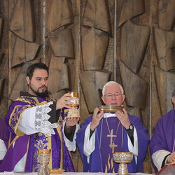 Erzbischof Franz Lackner - Bischofskonferenz in Sarajewo - Messe