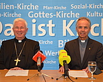 Erste Pressekonferenz mit dem neuen Salzburger Weihbischof