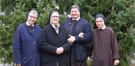 Generalvikarin Sr. Laurentia Niggas, Generalrätin Sr. Consolata Maderbacher, Generaloberin Sr. Bonaventura Holzmann, Generalrätin Sr. Franziska Schinzel