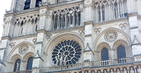 Westfassade der Kathedrale Notre-Dame de Paris