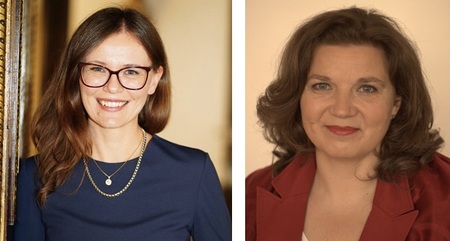 Sonja Schromm und Irene Rojnik