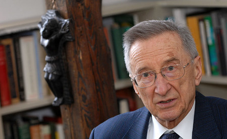 Peter Hünermann, katholischer Theologe, am 25. Februar 2008 in Rottenburg.