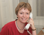 Telefonseelsorge.Marlies Matejka hat f
