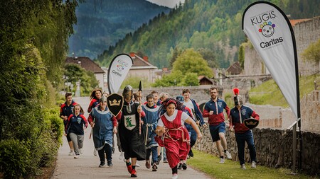 Caritas Kärnten veranstaltet inklusiven Mittelalter-Charity-Run