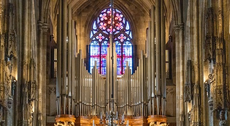 Riesenorgel im Wiener Stephansdom