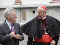 Bischofskonferenz, Sommervollversammlung 13.-15.6. 2016, Mariazell, Besuch von Bundespräsident Heinz Fischer (14.6.2016)