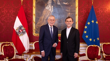 Wien, 27.4.2026: Bundespräsident Alexander Van der Bellen und Erzbischof Josef Grünwidl