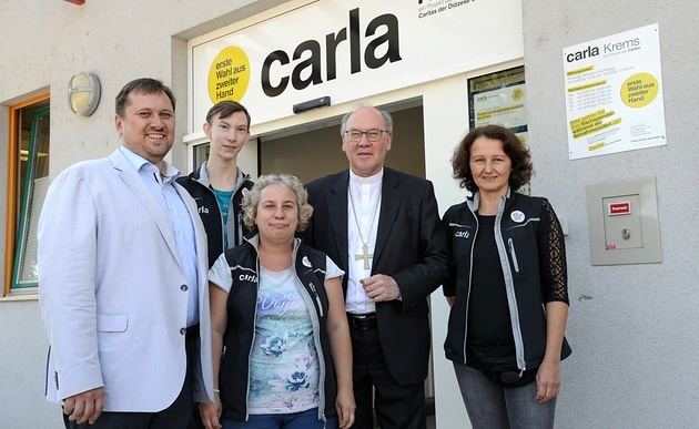 Schwarz und Ziselsberger im carla Krems / Caritas St. Pölten