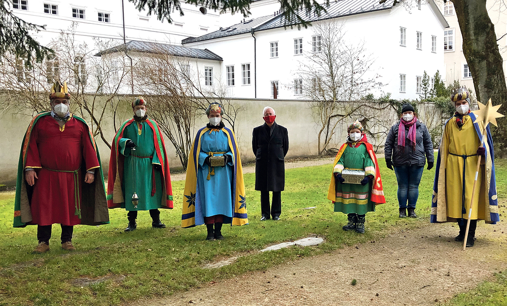Sternsinger bei Erzbischof Lackner / Erzdiözese Salzburg