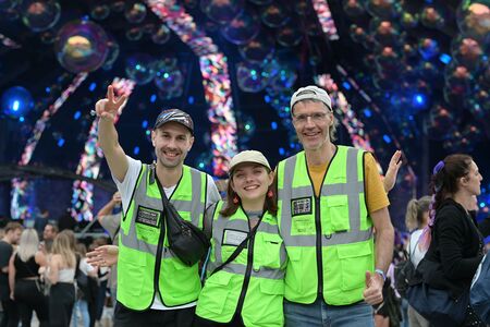 Festivalseelsorger beim 'Electric Love Festival'