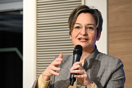 Religionssoziologin von der LUISS-Universität Rom bei einer Podiumsdiskussion am 24. Februar 2026 in Wien