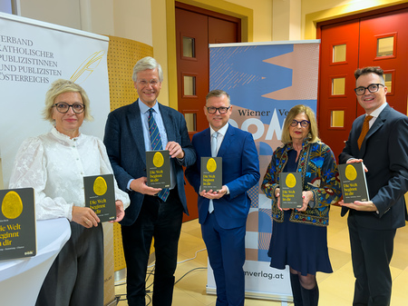 v.l.: Barbara Kornherr, Matthias Beck, Paul Wuthe, Brigitte Kwizda-Gredler, Roman Gerner