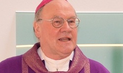 Bischof Alois Schwarz am 17. März 2022 bei der Bischofskonferenz in Tirol