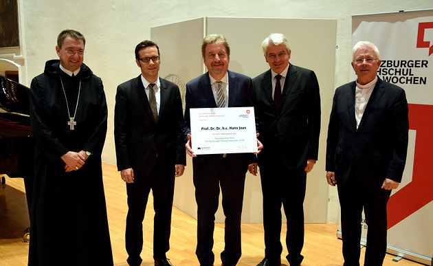 Verleihung des 'Theologischen Preises' an Hans Joas / Henning Klingen / Kathpress