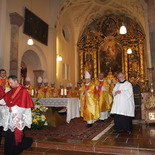 Festgottesdienst in der Stiftskirche von Michaelbeuern    