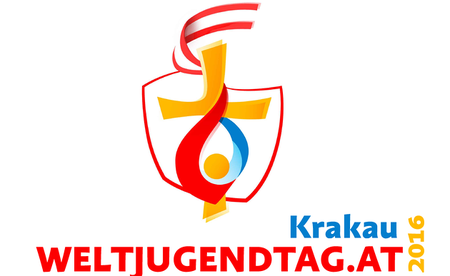 Logo des Weltjugendtages 2016 / www.weltjugendtag.at Logo des Weltjugendtages 2016
