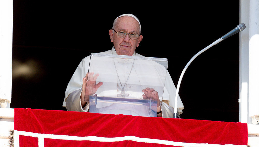 Papst ruft zum Ende der Gewalt in Nahost auf / Vatican Media/Romano Siciliani/KNA Papst ruft zum Ende der Gewalt in Nahost auf