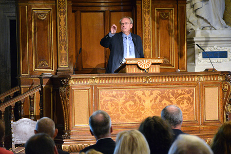 Prof. Hubert Wolf beim 'dies facultatis' 2019