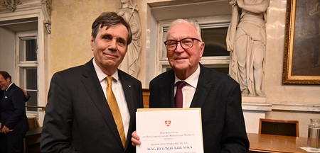 AKV-Ehrenpräsident Helmut Kukacka 80