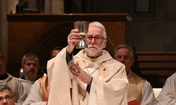 Österreichs Bischöfe feiern Festgottesdienst in Abtei Pannonhalma
