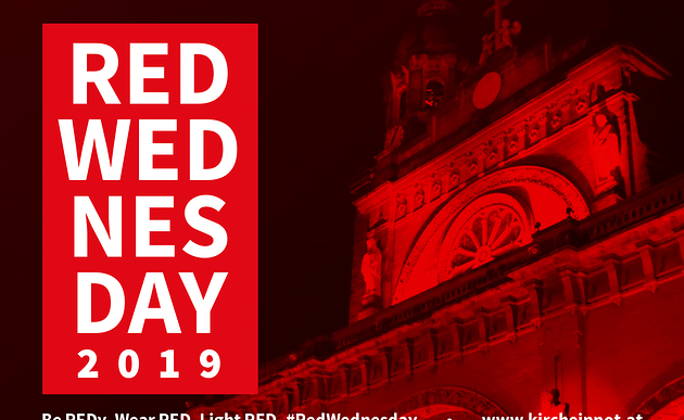 Red Wednesday 2019 - Kirche in Not / www.kircheinnot.at