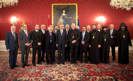 Empfang von Bundespräsident Dr. Alexander Van der Bellen für Kirchen- und Religionsgemeinschaften