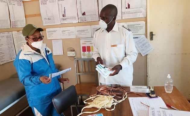 Medizinisches Personal in Simbabwe im Covid-Einsatz / Diözese Mutare