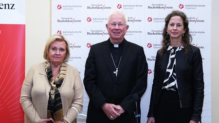 Vorsitzender der Österreichischen Bischofskonferenz, bei der Pressekonferenz \'Synodaler Prozess: Präsentation der Österreich-Ergebnisse, Stephanisaal/Wien, 21. September 2022