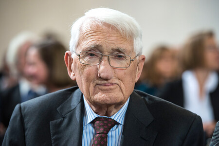 Jürgen Habermas, Soziologe und Philosoph, am 23. Oktober 2016 in Frankfurt.