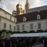 Abendstimmung über dem Wiener Stephansdom
