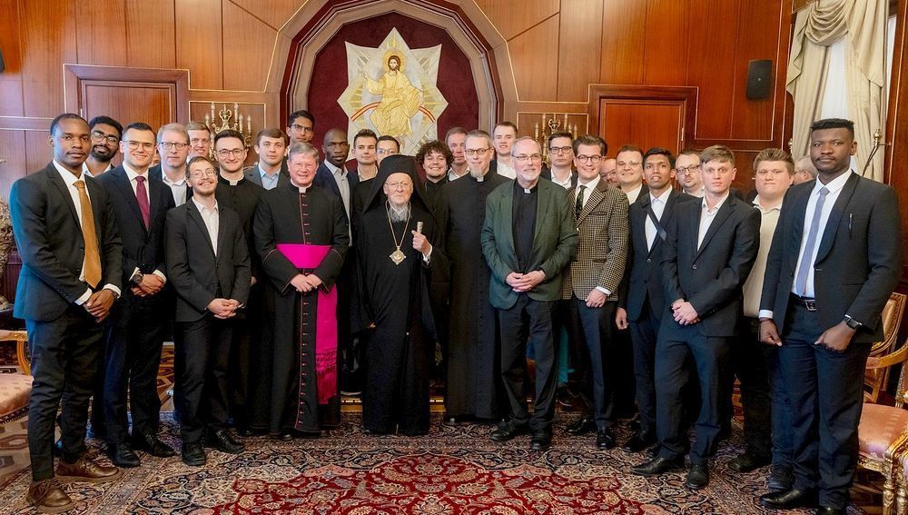Istanbul: Wiener Seminaristen zu Gast bei Patriarch Bartholomaios / Wiener Priesterseminar Istanbul: Wiener Seminaristen zu Gast bei Patriarch Bartholomaios
