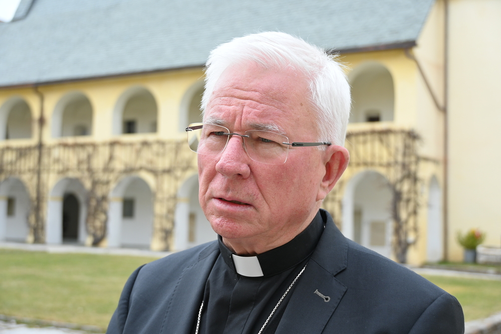 Erzbischof Franz Lackner / Kathpress/Paul Wuthe Vollversammlung der Ö. Bischofskonferenz (4.-7. März 2024, St. Georgen am Längsee)