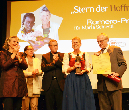 v.l.n.r Landesrätin Patrizia Zoller-Frischauf, Landesrätin Christine Bauer, Innsbrucker Diözesanadministrator Jakob Bürgler, Dr. in Maria Schiestl, KMBÖ-Obmann DI. Dr. Leopold Wimmer. / Katholische Männerbewegung