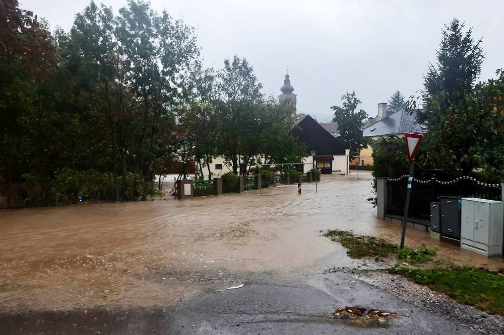 Hochwasser im September 2024 in Niederösterreich / kathpress / Klingen Hochwasser im September 2024 in Niederösterreich