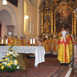 Festgottesdienst in der Stiftskirche von Michaelbeuern     
