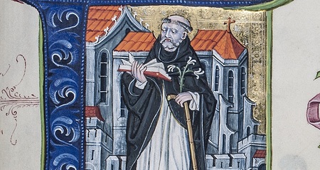 Initiale aus dem 'Heuner Missale' (1476)