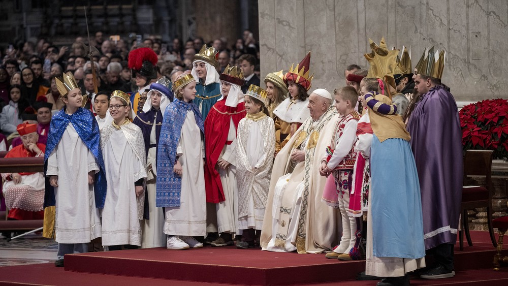 Katholische Jungschar: Franziskus hat Stimmen der Kinder gefördert / © Vatican Media/Ag.Siciliani Katholische Jungschar: Franziskus hat Stimmen der Kinder gefördert