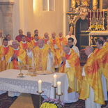 Gottesdienst bei der Bischofskonferenz in Michaelbeuern 2015