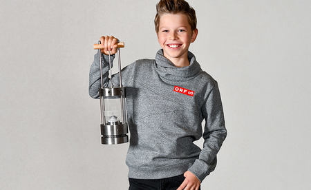 13.11.2018, ORF Landesstudio Oberoesterreich, AUT, Friedenslichtkind 2018, im Bild Friedenslichtkind Niklas (11)